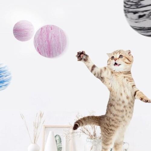Pet Ball Toy Colorful EVA Safety Toys For Dog Cat Play Good Company Kitten Puppy Toys All Available 3 Color Pet Toys