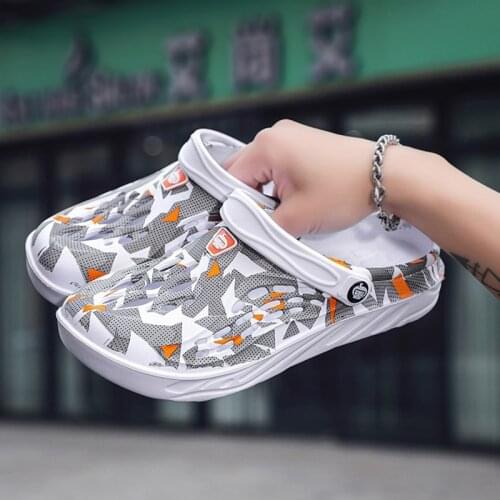Men Thick Platform Slippers Summer Beach EVA Soft Sole Slide Sandals Leisure Wamen Indoor Bathroom Anti-slip Shoes