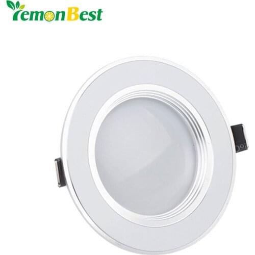 100-245V Led Downlight 3W 5W 7W 9W 12W Down Light Lamp Ceiling Recessed Downlight Round Panel Light Lampada Led Bombillas