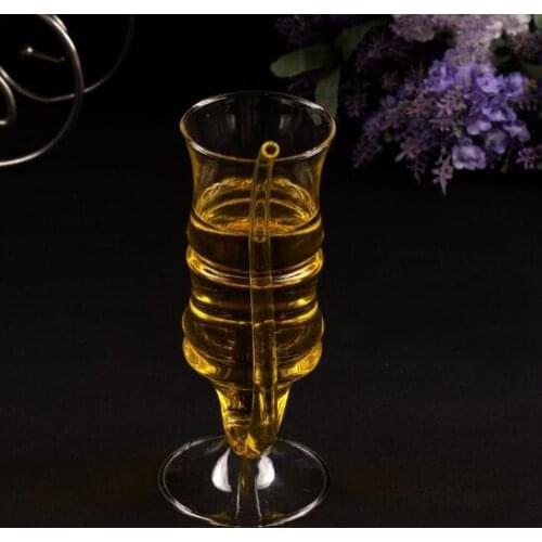 Creative bamboo red wine cup vampire cup juice cup