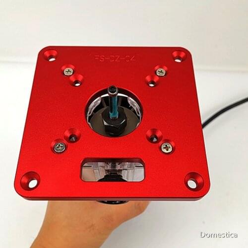 Universal RT0700C Trimmer Models Engraving Machine Practical Aluminium Alloy Router Table Insert Plate Woodworking Benches