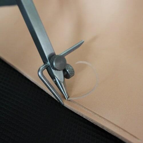 Leather trenching device,trench steel device,hand tools for leather crafting