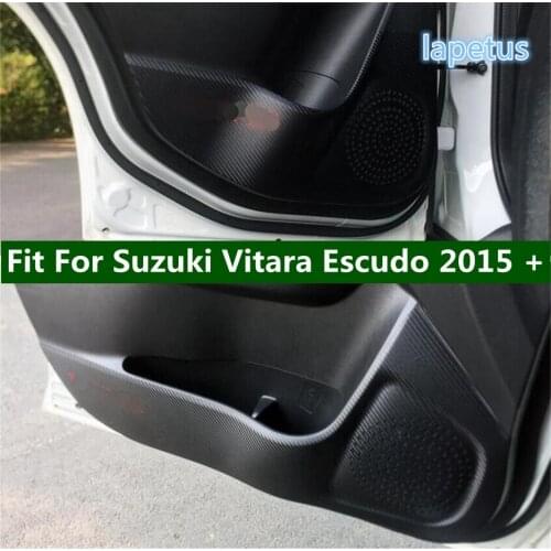 Lapetus Inner Door Anti Kick Protective Decoration Frame Cover Trim 4PCS Fit For Suzuki Vitara Escudo 2015 - 2021 Accessories