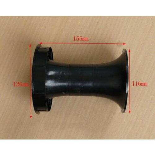 1PC 116x155mm Woofer Speaker Port Tube ABS Bass Reflex Tube 6.5-8'' Loudspeaker