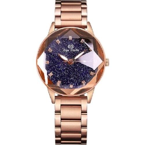 Aiseilo Ladies Watch With Leather Strap