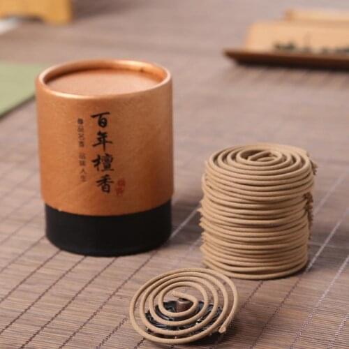 Hours Pure natural incense coil Sandalwood aloes Ann power of aromatherapy Sweet course Household indoor incense
