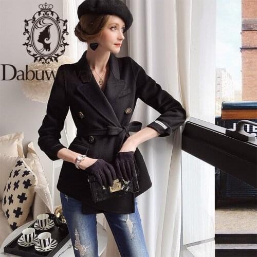 Женские пальто с поясом Dabuwawa China At AliExpress