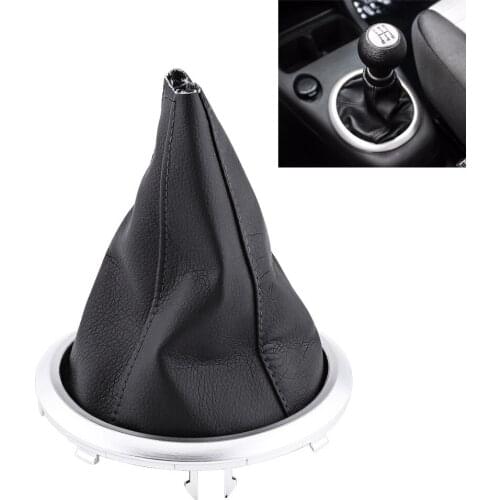 Car Gear Shift Knob Gaiter Boot Cover Collars For Suzuki Swift SX4 2005 2006 2007 2008 2009 2010 Dust proof Gear Shift Cover