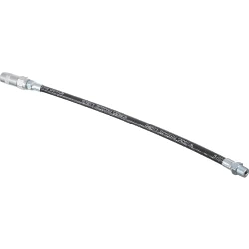 13" Flexible Grease Hose Heavy Duty High Pressure Long Extension Whip Hosepipe For Grease Gun Fittings