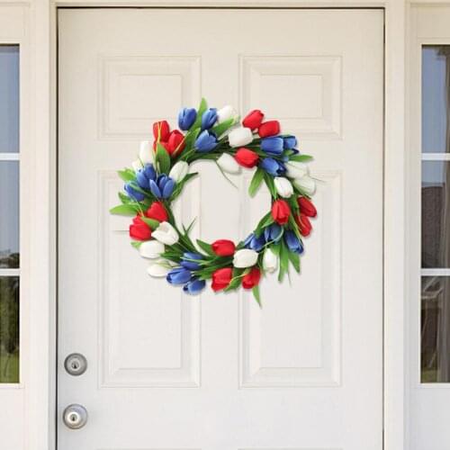 Artificial Flowers Real Touch Tulips Wedding Bouquets 40cm Flowers Fake Silk Cloth Tulips For Wedding Decoration Home Garden