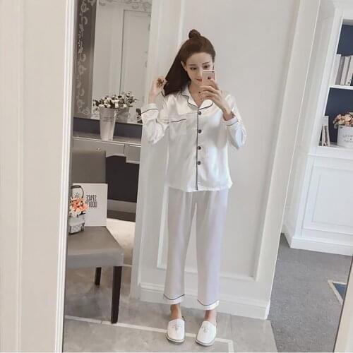 Женские атласные пижамы LOEL China At AliExpress