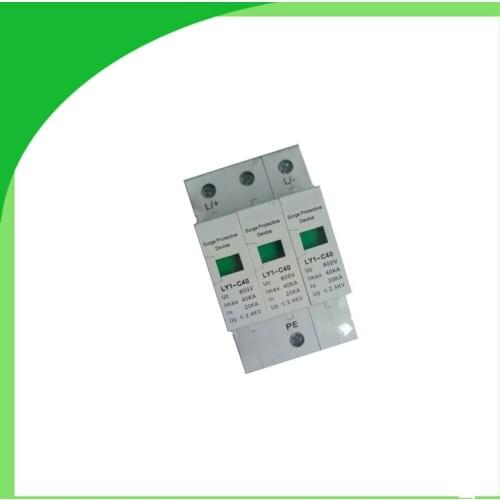 Ly1-C40 800V 3pole Earthing and Lightning Protection DC Wind Surge Arrester