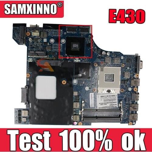 Laptop motherboard For LENOVO Thinkpad E430 Mainboard LA-8131P 04W4019 SLJ8C N13M-GE1-B-A1 DDR3