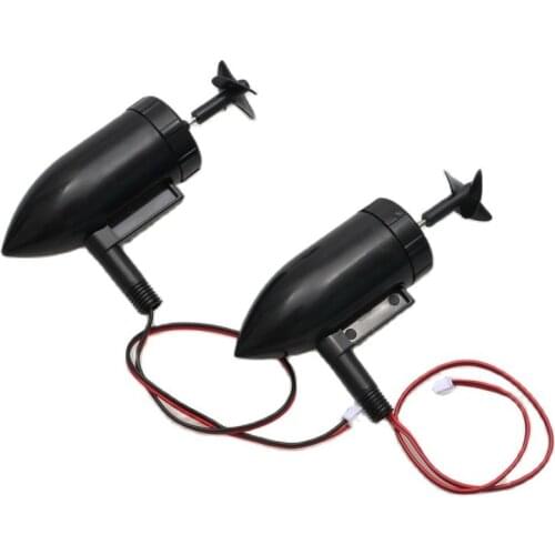 RC Fishing Bait Boat Model 7.4V Underwater Thruster Brushed 390 Motor Engine Waterproof Propulsor 3-blade Submerged Propepller