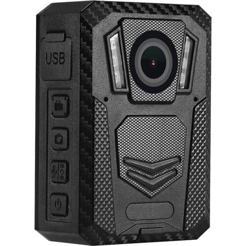 BOBLOV Body Worn Camera Police 2K 1512P Night Vision GPS Camera Re-recording DVR Recorder Camcorders Digital Mini Camera Police