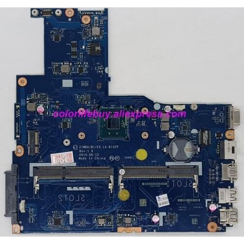 Genuine 5B20G90106 w N2840 CPU ZIWB0/B1/E0 LA-B102P Laptop Motherboard for Lenovo Ideapad B50-30 Notebook PC