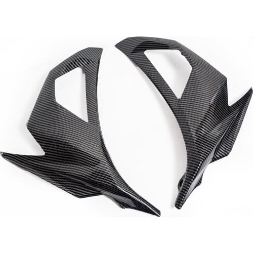 Carbon Fiber Pattern Fairing Cowl Turn Signal Panel Cover for Kawasaki Ninja 400 Ex400