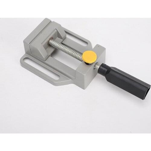 Flat-nose pliers Mini vise can be equipped with drill press, fast right-angle clamp 90 degree aluminum alloy flat-nose pliers