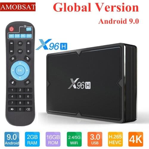 X96H Smart TV BOX X96 mini Android 9.0 4GB 64GB 32GB Allwinner H603 wifi 1080P 4K Netflix Youtube 2GB 16GB Set Top Box IPTV Box