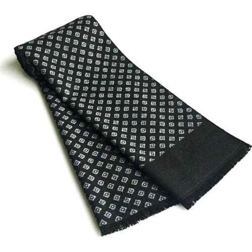 Luxury Design Men Scarf Foulard Plaid Scarves Shawls Fashion Casual Winter Cashmere Warm Scarfs Neck Wrap Male Bufandas Hombre