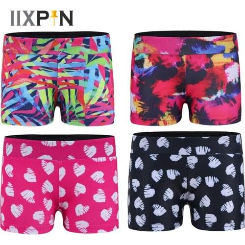 IIXPIN Girls Ballet Short Gymnastic Leotards Dance Pants Shorts Child Kids Beach Shorts Casual Sport Short Swimming Workout Wear