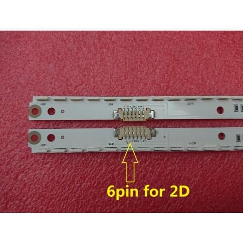 2D New LED Strip Replacement 40" For Samsung SLED 2012SVS40 7032NNB LEFT56/RIGHT56 2D 500mm 56LEDs*3V