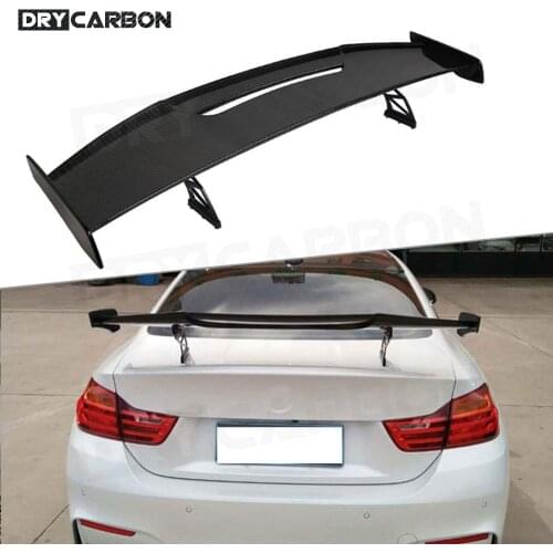 Universal Racing Rear Lip Spolier for BMW E46 E87 G20 M2 M3 M4 M5 M6 Sedan GT MAD Style Carbon Fiber Spoiler Body Kit