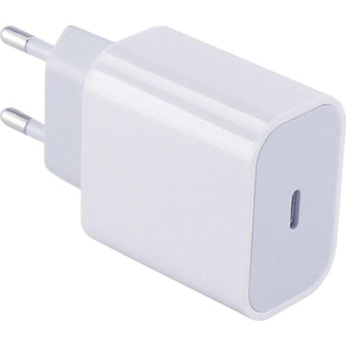 20W PD Charger Suitable for Iphone 12 Mobile Phone PD Charger EU US UK AU Standard TYPE-C Charger