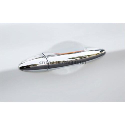 High-quality ABS Chrome Car Outer Door Handle Cover Protection Covers For Hyundai Solaris Verna i25 Accent Grand Avega 2010-201