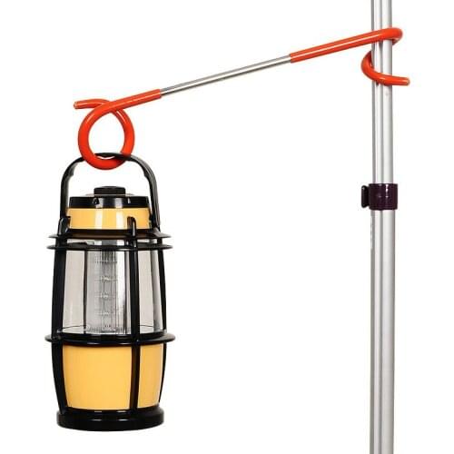 1pcs Portable Outdoor Tent Lamp Holder Hook S-shape Aluminum Alloy Camping Hunting Lantern Hanger Multi-functional Hook