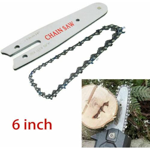 1Pcs Mini Chainsaw Chain for 6 inch Chainsaw Chain Guide Saw Chain Replacement Portable Wood Cutting Universal Chain