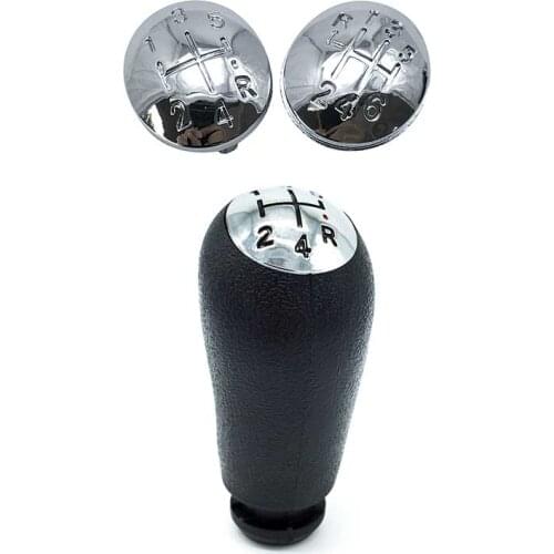 5 / 6 Speed Car Styling Accessories Gear Shift Lever Knob Cap Cover Head Stick for Renault Clio MK3 3 III Megane MK2 Scenic MK2