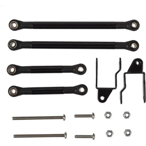 Rc accessories Crawler Chassis Aluminium Alloy Pull Rod 1/10 RC Suitable for Tamiya CC01 axial Scx10 CC01 Pajero Jeep