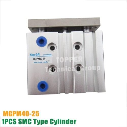 SMC type type MGPM40-25 Thin cylinder with rod MGPM40-25 Three axis three bar MGPM40*25 Pneumatic components
