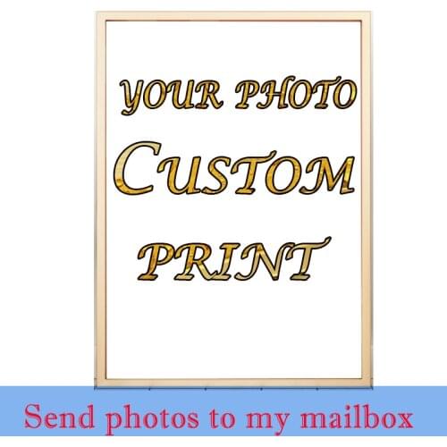 Custom Canvas Animal Figure Landscape Photo Oil Painting Anime Poster and Print Home Decor Abstract Art Living Room Wall Picture