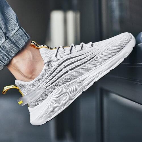 Casual Shoes Men Fashion Sneakers For Men White Casual Shoes Black Breathable Sapato Summer Leisure Zapatos Informales De Hombre