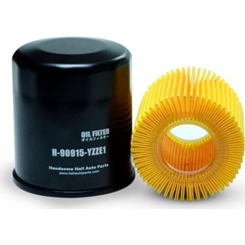 Oil Filter Stable Anti-drain Stainless Steel Fuel Filter with Sealing Ring 90915-YZZE1 for Yaris 1.3