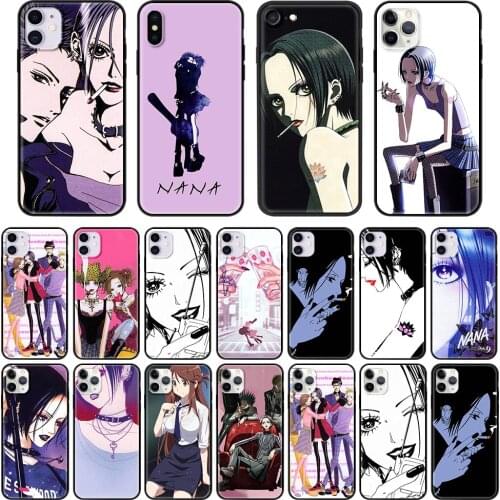 TPU Soft Phone Case for iPhone 12 Mini 11 Pro Max 7 8 XR X XS MAX 6 6S 7 8 Plus SE 2020 Shell Capa NaNa osaki Cover