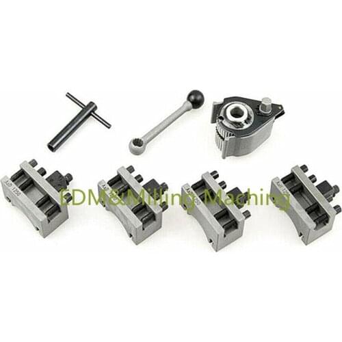 CNC Lathe Machine European Style Aa Quick Change Tool Holder Set For CQ0618 WM180V WM210V Lathe Machine