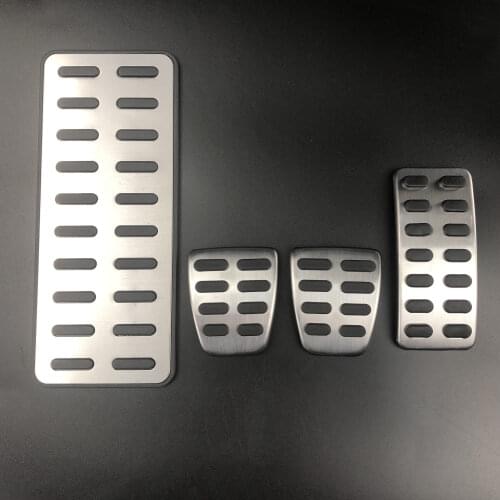 Stainless Steel Car Pedal Cover Pad for Kia K2 Rio SOUL Ray Venga KX3/Hyundai Verna Solaris i20 iX20 iX25 HB20 Creta Car Styling