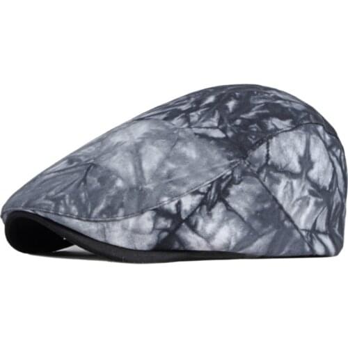 New Beret Mens Hat Chinese Style Cap British Retro Literature Newsboy Forward Hat Womens Hat