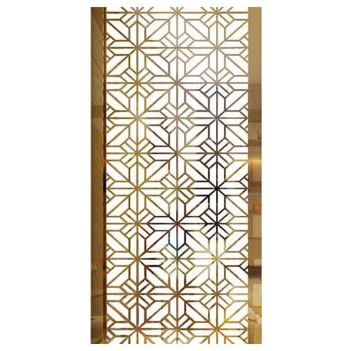 Stainless Steel Screen Partition Home Entrance Door To Block The Living Room Decoration Entrance