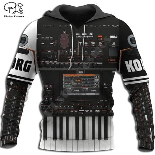 PLstar Cosmos 3DPrint Music Musical Instrument Piano Rock Guitar Trumpet Violin Man/Woman Funny Hoodies/Sweatshirt/Jacket-a17