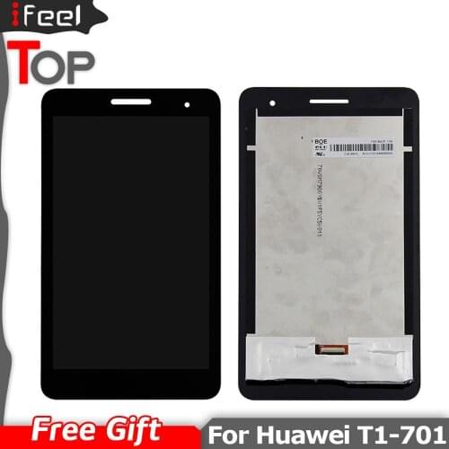 7" New For Huawei Honor Play Mediapad T1-701 T1 701U T1-701U T1-701W LCD Display With Touch Screen Panel Digitizer