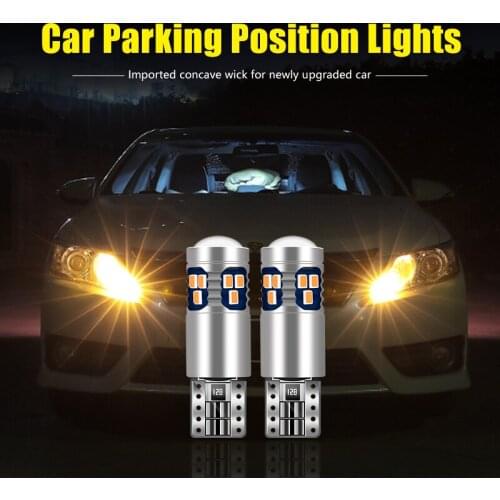 2pcs T10 W5W LED Bulbs For Volvo V40 V50 S60 S40 S80 V70 XC70 XC60 XC90 V90 C30 S70 Car Position Parking Width Light Accessories