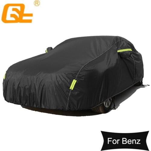 Universal Car Covers Full Auot Cover Sun UV Snow Dust Resistant Protection Cover for benz E Class w204 cla 210 w203 w201