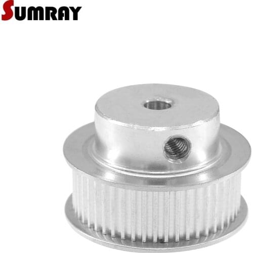 SUMRAY MXL 50T Timing Pulley 5/6/8/10/12/14/15/16/17/20mm Inner Bore Motor Pulley 11mm Belt Width Tooth Belt Pulley