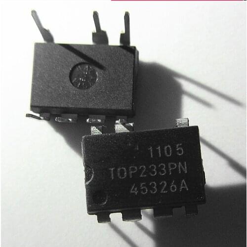 10pcs/lot TOP233PN TOP233P TOP233 DIP-7 TOP233GN TOP233G SMD-7 In Stock