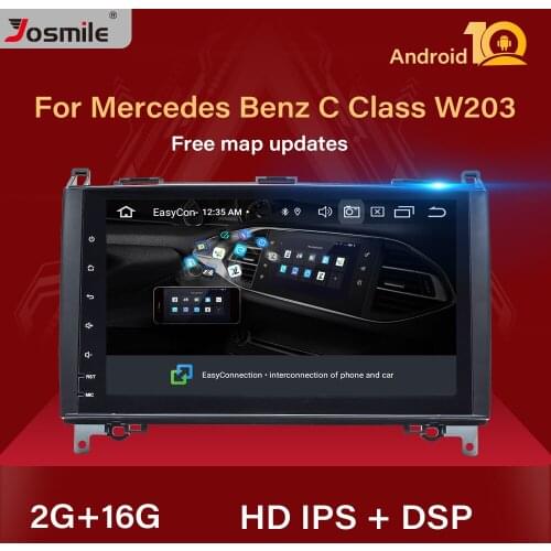 IPS DSP Android 10 Car Multimedia Player For Mercedes Benz B200 Sprinter W906 W639 AB Class W169 W245 Viano Vito Radio GPS Navi
