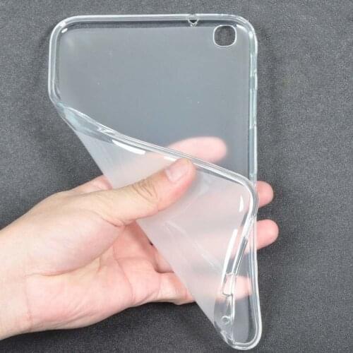 Case For Samsung Galaxy Tab 3 8.0" T310 T311 SM-T310 SM-T311 Tab3 Cover 360 Full Protective Soft TPU Cover Clear Back Slim Cases